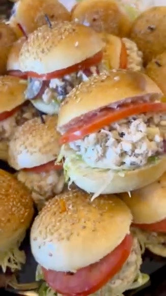 SPRING MINI SANDWICHES (2 PER PERSON)