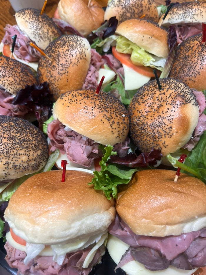 SPRING MINI SANDWICHES (2 PER PERSON)