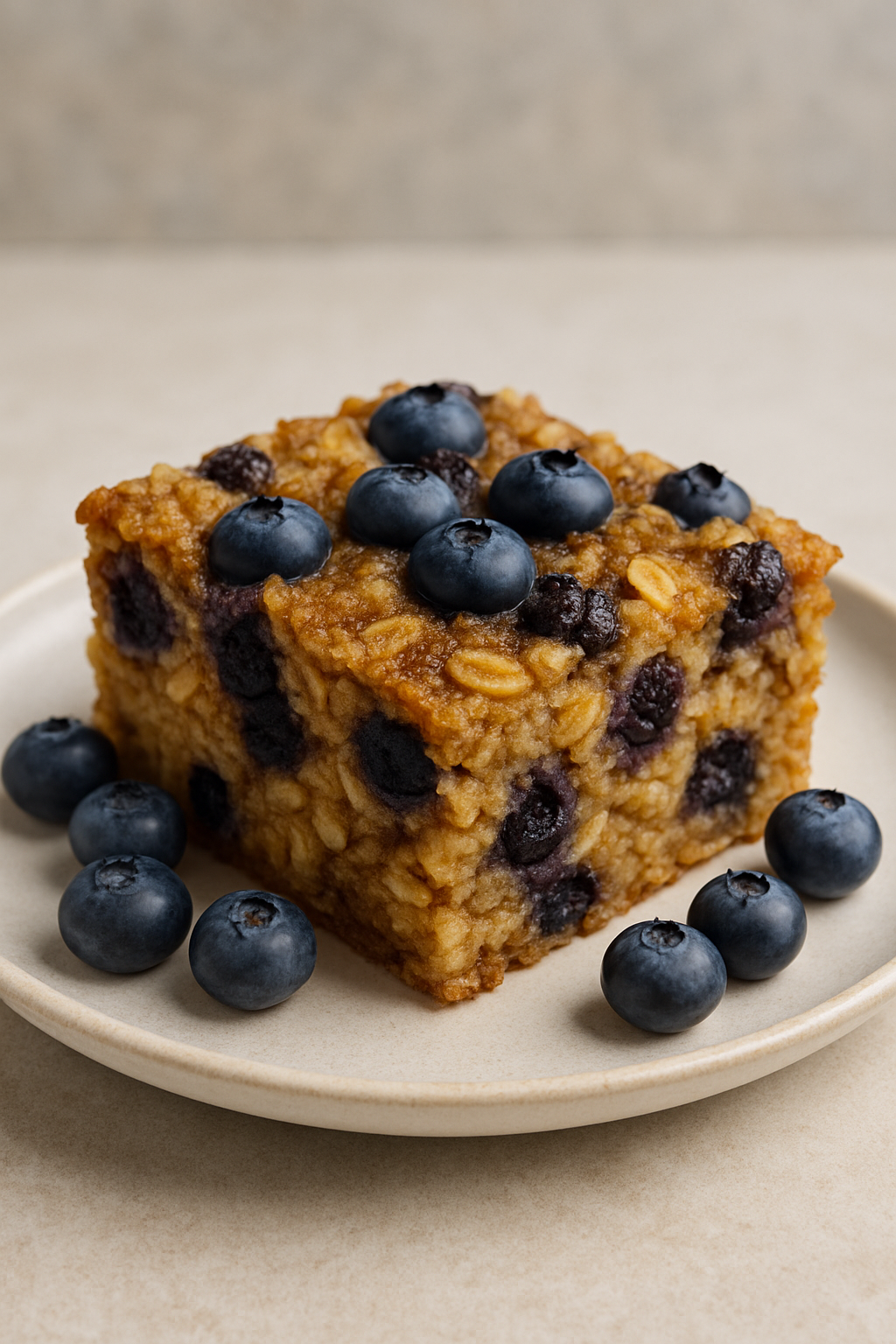 Baked Blueberry Oatmeal