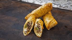 Cheesesteak Egg Rolls