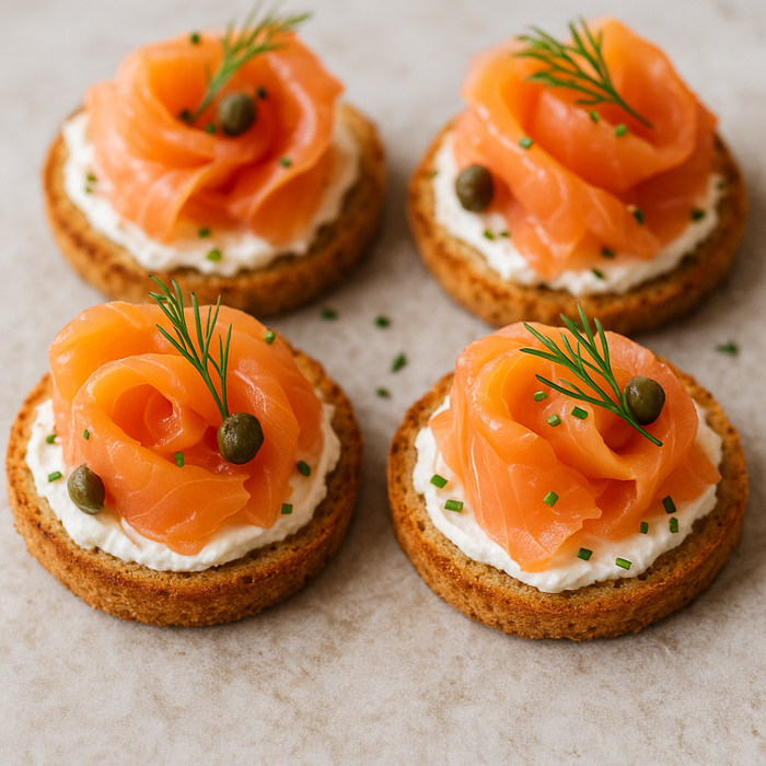 Smoked Salmon Canape Add On